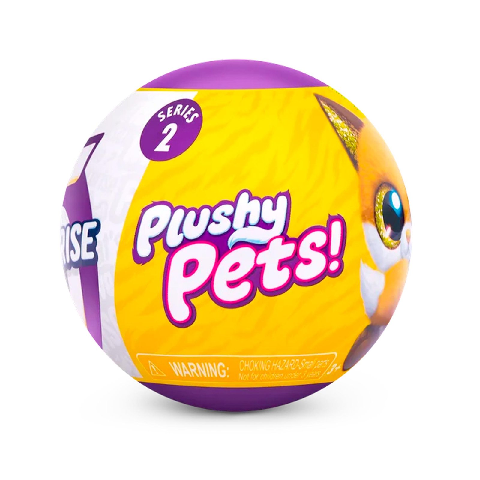 Plushy Pets Series 2 by Zuru Ages 3 and up Plastic Animal Collectibles